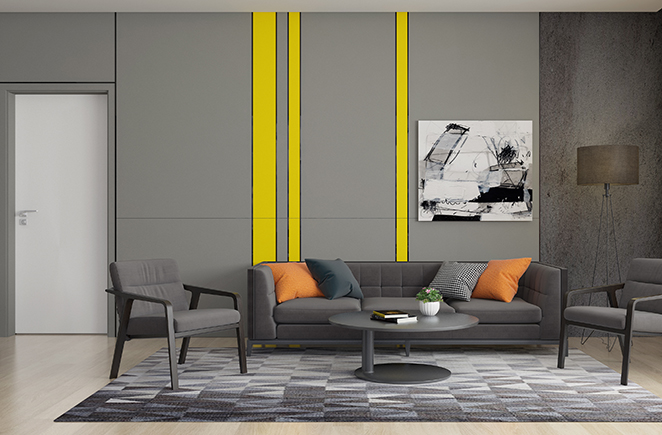 都会闲情·免漆门印象白M01