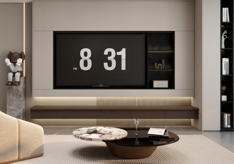 极简风丨这对海归伉俪的3房2厅，修建有声调的高等美居